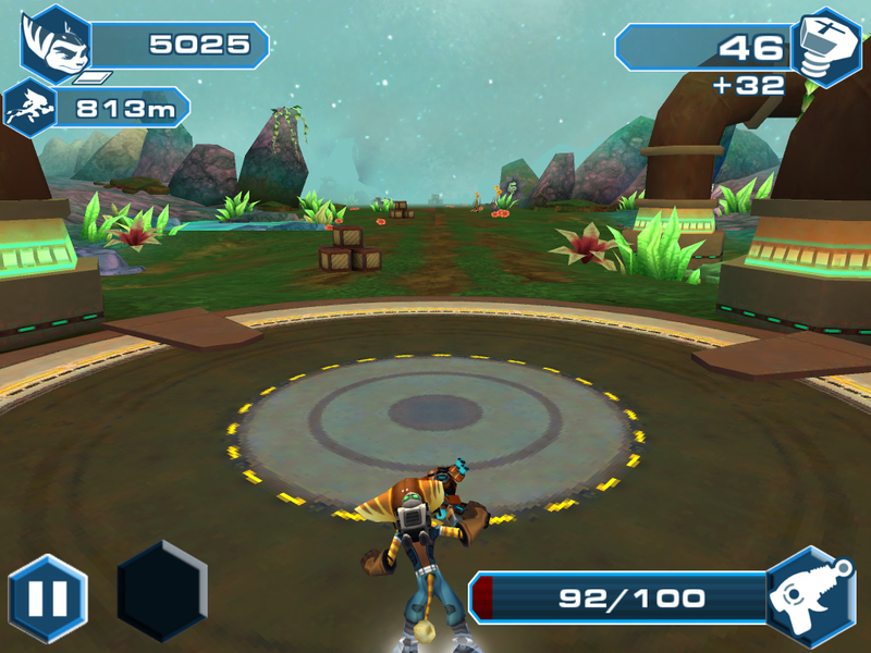 Illustration for article titled There's a Ratchet & Clank Endless Runner for Mobile. Huh.